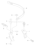Brake Band Assembly Diagram and Parts List for 22171 220000001-220999999 - 2002 Toro Lawn Mower