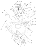 Housing Assembly Diagram and Parts List for 22171 220000001-220999999 - 2002 Toro Lawn Mower