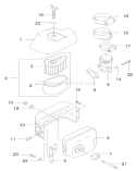 One Line Title Diagram and Parts List for 22171 220000001-220999999 - 2002 Toro Lawn Mower