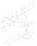Valve and Camshaft Assembly Diagram and Parts List for 22171 220000001-220999999 - 2002 Toro Lawn Mower