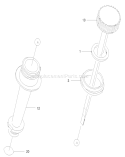 Lubrication Equipment Diagram and Parts List for 22172 200000001-200999999 - 2000 Toro Lawn Mower