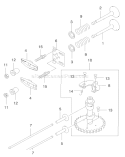 Valve Camshaft Assembly Diagram and Parts List for 22172 200000001-200999999 - 2000 Toro Lawn Mower