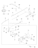 Control Equipment Diagram and Parts List for 22172 200000001-200999999 - 2000 Toro Lawn Mower