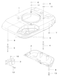 Cooling Equipment Diagram and Parts List for 22172 200000001-200999999 - 2000 Toro Lawn Mower