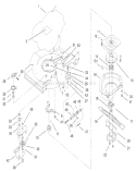Engine and BBC Assembly Diagram and Parts List for 22172 200000001-200999999 - 2000 Toro Lawn Mower