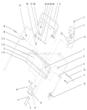 Panels and Controls Assembly Diagram and Parts List for 22172 220000001-220999999 - 2002 Toro Lawn Mower