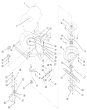 Part Location Diagram of 104-1333 Toro Engine-Kawasaki