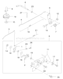 Control Equipment Diagram and Parts List for 22172 9900001-9999999 - 1999 Toro Lawn Mower