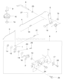Control Equipment Diagram and Parts List for 22173 200000001-200999999 - 2000 Toro Lawn Mower
