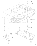 Cooling Equipment Diagram and Parts List for 22173 200000001-200999999 - 2000 Toro Lawn Mower
