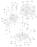 Cylinder Crankcase Assembly Diagram and Parts List for 22173 200000001-200999999 - 2000 Toro Lawn Mower