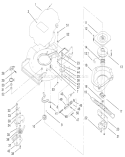 Engine and BBC Assembly Diagram and Parts List for 22173 200000001-200999999 - 2000 Toro Lawn Mower