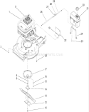 Part Location Diagram of 104-2628 Toro Screw