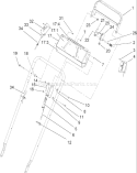 Page D Diagram and Parts List for 22177TE 250000001-250999999 - 2005 Toro Lawn Mower