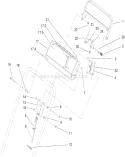 Part Location Diagram of 233-35 Toro Knob