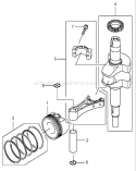 Part Location Diagram of 108-2519 Toro Crankshaft