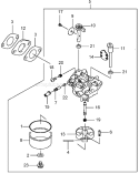 Page B Diagram and Parts List for 22177 250000001-250999999 - 2005 Toro Lawn Mower