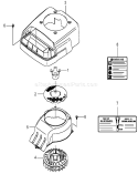 Page E Diagram and Parts List for 22177 250000001-250999999 - 2005 Toro Lawn Mower