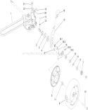 Part Location Diagram of 119-2324 Toro Rear Spring Arm Asm