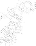 Page F Diagram and Parts List for 22187TE 310000001-310999999 - 2010 Toro Lawn Mower