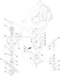 53cm Heavy-Duty Rear Bagger Lawn Mower Diagram and Parts List for 22189TE 310000001-310999999 - 2010 Toro Lawn Mower