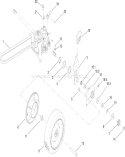 Part Location Diagram of 115-0979 Toro Rear Spring Arm Asm