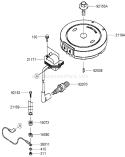 Page G Diagram and Parts List for 22190 270000001-270999999 - 2007 Toro Lawn Mower