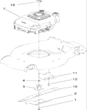 Page H Diagram and Parts List for 22193 280000001-280999999 - 2008 Toro Lawn Mower