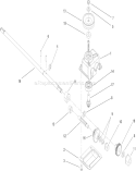 Gear Case Assembly No. 108-8140 Diagram and Parts List for 22164TE 280000001-280999999 - 2008 Toro Lawn Mower