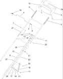 Page K Diagram and Parts List for 22194 270000001-270999999 - 2007 Toro Lawn Mower