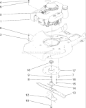 Page H Diagram and Parts List for 22195 270000001-270999999 - 2007 Toro Lawn Mower