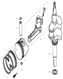 Part Location Diagram of 13010-Z4K-004 Honda Ring Set- Piston - Std