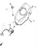 Fan Cover Diagram and Parts List for 22195 310000001-310999999 - 2010 Toro Lawn Mower