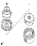 Flywheel Diagram and Parts List for 22196 270000001-270999999 - 2007 Toro Lawn Mower