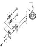 Camshaft Diagram and Parts List for 22196 270000001-270999999 - 2007 Toro Lawn Mower