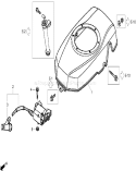 Fan Cover Diagram and Parts List for 22196 310000001-310999999 - 2010 Toro Lawn Mower