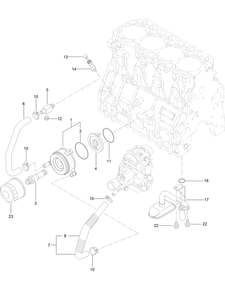Part Location Diagram of 127-3014 Toro Cooler Asm