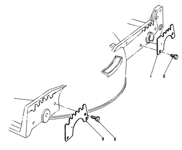 Wear Plate Kit No. 49-4080 (Optional) Diagram and Parts List for 20624 8000001 - 8999999 Toro Lawn Mower