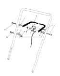 Control Assembly Diagram and Parts List for 22041 1000001-1999999 - 1991 Toro Lawn Mower