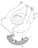 Leaf Shredder Diagram and Parts List for 22581 1000001-1999999 - 1991 Toro Lawn Mower