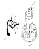 Magneto & Flywheel Diagram and Parts List for 22622 0000001-0999999 - 1990 Toro Lawn Mower