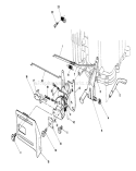Governor Diagram and Parts List for 22622 0000001-0999999 - 1990 Toro Lawn Mower
