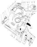 Page K Diagram and Parts List for 22621 1000001-1999999 - 1991 Toro Lawn Mower