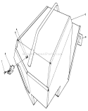 Steel Grass Catcher Diagram and Parts List for 22621 1000001-1999999 - 1991 Toro Lawn Mower