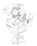 Engine Assembly Diagram and Parts List for 22700BC 5900001-5999999 - 1995 Toro Lawn Mower