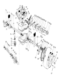 Gear Case Assembly Diagram and Parts List for 22700BC 5900001-5999999 - 1995 Toro Lawn Mower