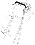 Part Location Diagram of 66-6150-03 Toro Handle-Lower