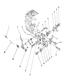 Governor Diagram and Parts List for 22700 1000001-1999999 - 1991 Toro Lawn Mower