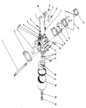 Carburetor Diagram and Parts List for 22700 2000001-2999999 - 1992 Toro Lawn Mower