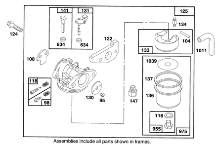 Engine Gts-150 Diagram and Parts List for 26635BC 4900001 - 4999999 Toro Lawn Mower